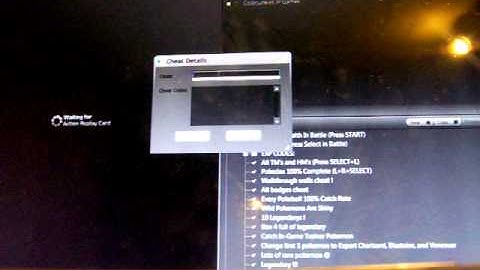 How to add codes to your action replay