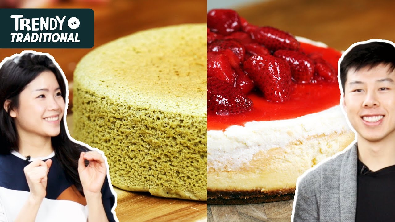 Trendy Vs. Traditional: Cheesecake  Tasty