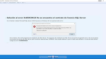 Solución a Error de Idioma y otros Errores de SQL Server (Actualización)
