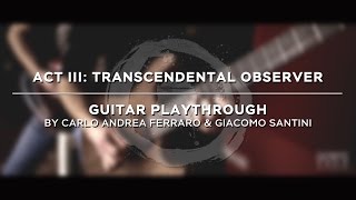 DESPITE EXILE - Guitar Playthrough - Act III: Transcendental Observer