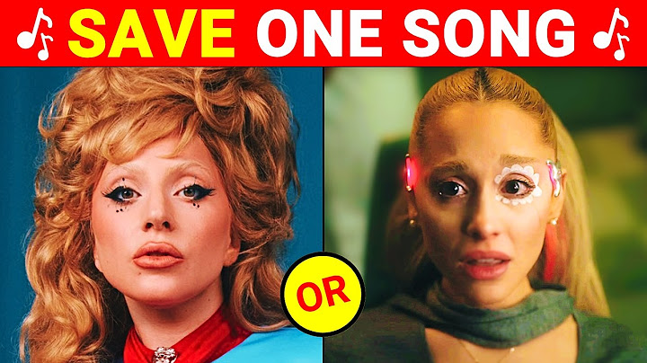 GAGA vs. ARIANA 🔥 Save One Song 🎵 Music Quiz