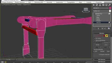 3Ds max folding table HD tutorial