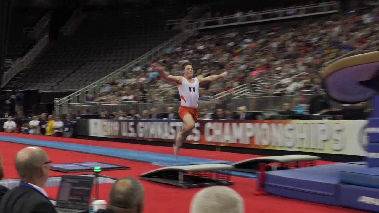 Alex Diab - Vault – 2019 U.S. Gymnastics Championships – Senior Men Day ...