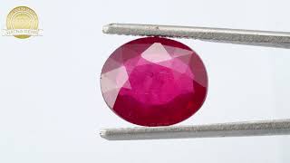 Product Video for: Manik Stone 6.43 Ratti - 5.85 Carat Ruby Stone - Bangkok A1