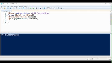 PowerShell to get FreeSpace of disks