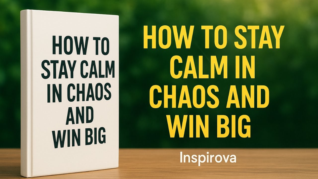 The Secret to Staying Calm in Chaos | Turn Stress Into Success - YouTube
