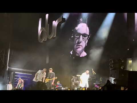 Blur at Wembley Stadium, night 1, The Universal, July 8th, 2023