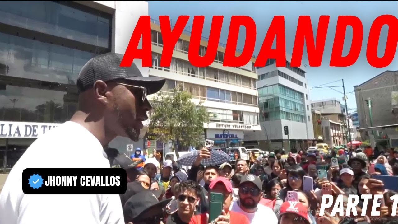 Jhonny Cevallos - Ayudando social en Ambato junto a Leandro Brunis | Parte 1 | Jhonny Cevallos