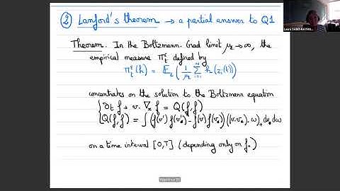 Seminar In the Analysis and Methods of PDE (SIAM PDE): Laure Saint-Raymond