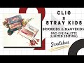 CLIO x STRAY KIDS Brickkids &amp; Mauvekids Pro Eye Palette (Limited Edition) Unboxing + Swatches