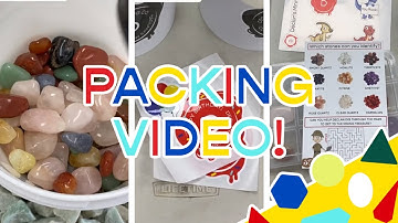 Tumble Stone Bucket! #crystals #birthday #fun #canyoudigit