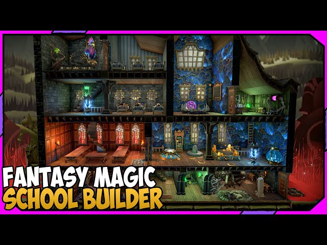 Fantasy Magic School Building Game | MIND OVER MAGIC