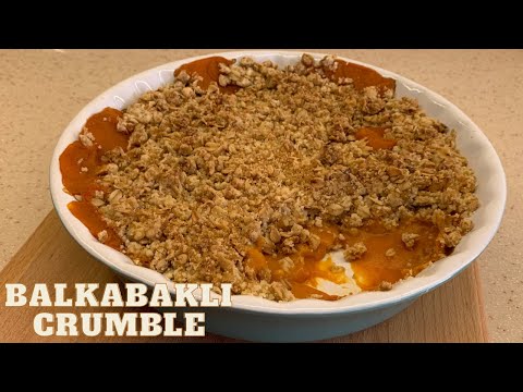 BALKABAKLI CRUMBLE 🎃 | hem de vegan 👻