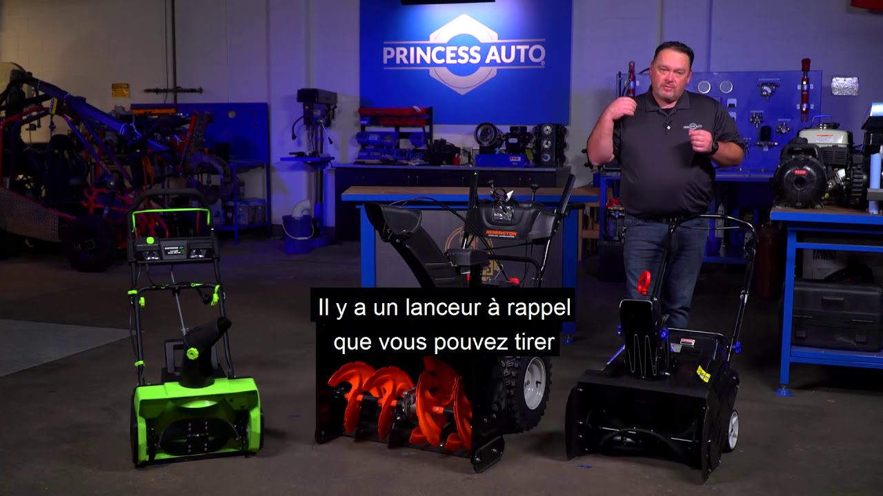 Conseils techniques avec Mike T - Souffleuses à neige épisode 1 - Sélection de votre souffleuse