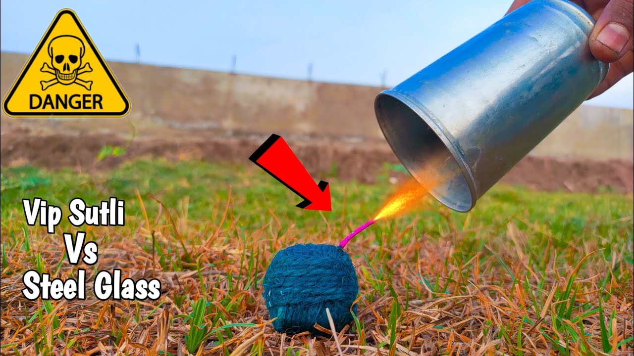Vip Vs Steel Glass Experiment || स्टील की गिलास कितनी ऊपर जाएगी?