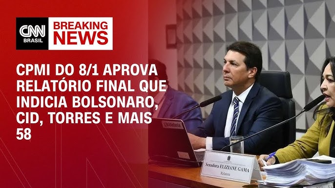 A Voz do Brasil - 17/10/23: Relatório da CPMI do 8 de Janeiro pede  indiciamento de Bolsonaro 