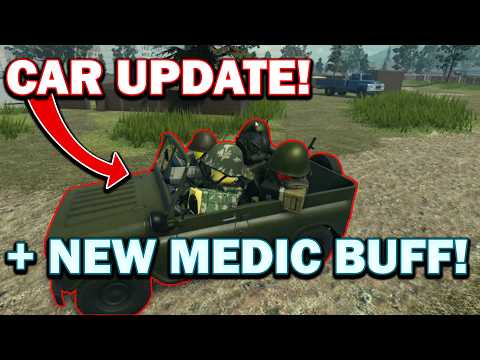 NEW ROBLOX Cold War MEDIC BUFF and VEHICLE SUSPENSION UPDATE