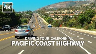 [Full Version] CALIFORNIA PACIFIC COASTLINE  Driving San Clemente Beach to San Pedro, Orange County