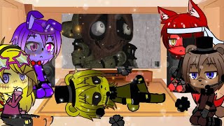 Fnaf 1 Reacts To Springtrap Orders A Sandwich.warning And Link In Desk