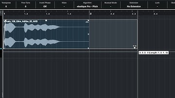 How to Time Stretch Audio Samples | Cubase Tutorial