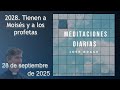 MEDITACIÓN de HOY DOMINGO 28 SEPTIEMBRE 2025 | EVANGELIO DE HOY|DON JOSÉ BRAGE |MEDITACIONES DIARIAS