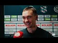 Interviews | 'The goal gave us rhythm'