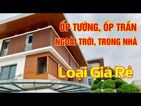 Video Tấm ốp nhựa đa năng | Ốp tường trần trong nhà ngoài... - youtube