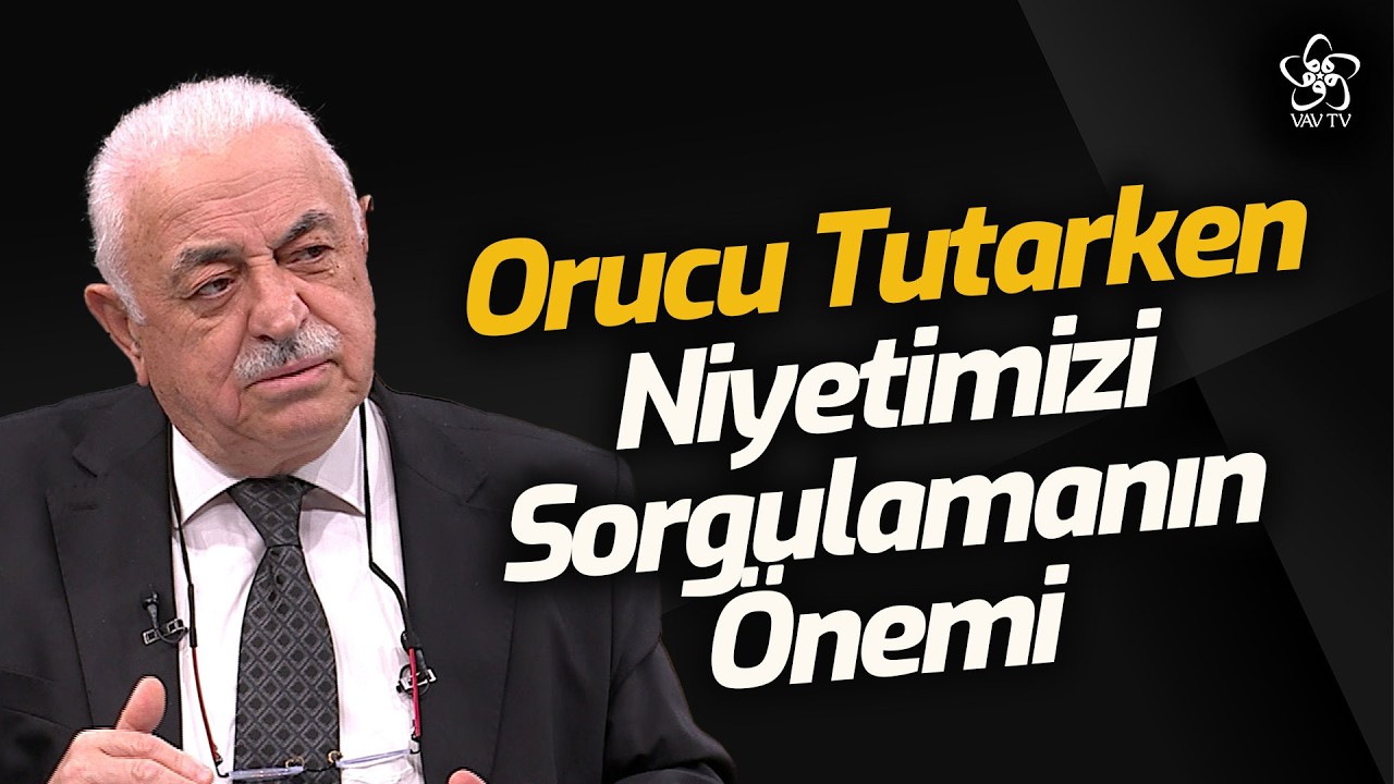 Mustafa Akgül: İbadetlerin Yalnızca Dünyevi Fayda Vermesi İçin Yapılması Sakıncalıdır | VAV TV