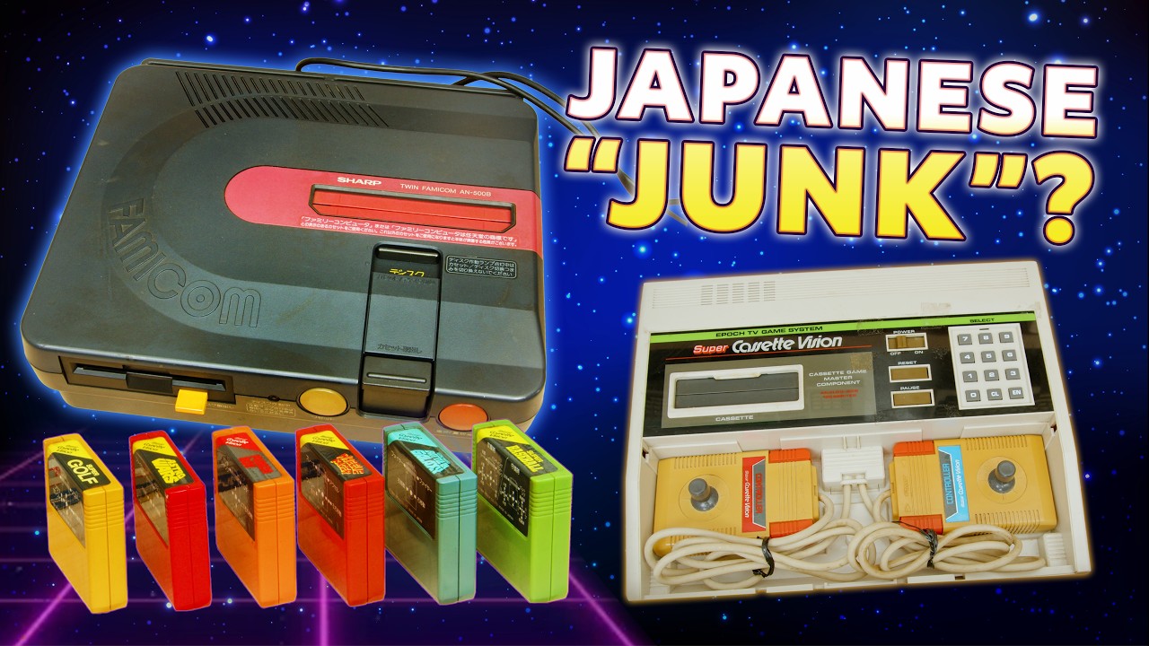 I Bought Japanese “Junk” Consoles to Fix #JPFans - YouTube