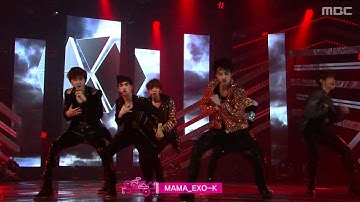 EXO-K - MAMA, 엑소케이 - 마마, Music Core 20120512