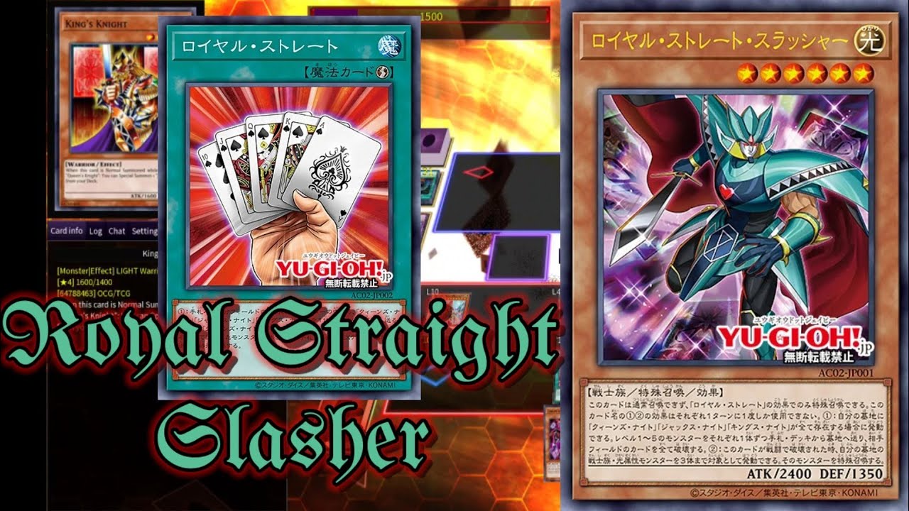 royal straight slasher yugioh card BLCR-EN001 - - Secret Rare Royal Straight Slasher (Card)/(Custom) |