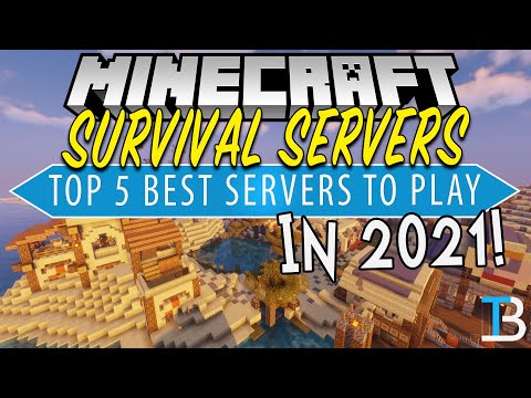 Minecraft Survival Servers - Top 5 Best Survival Minecraft Servers of 2021!