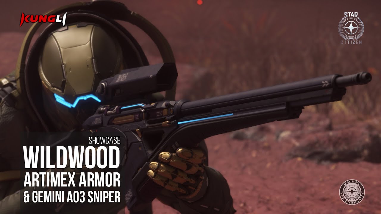 WILDWOOD Quirinus Tech Artimex Armor & Gemini A03 Sniper Rifle