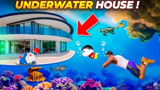 Franklin Shinchan Buy Underwater House in GTA V - Franklin Nobita Motu Patlu New House