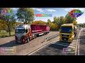 LIVE ETS2 | playing |ETS 1.58 | Volvo  FH AERO | playing in promods 2.81  random job | DAY-13🚚🚛😊