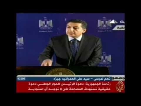 مؤتمر لرئاسة الجمهورية حول مطالب تظاهرات 30 يونيو