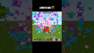 Minecraft Confetti Box