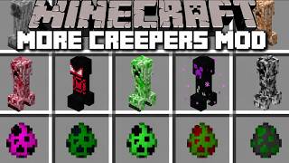 Minecraft: More Creepers Mod Showcase! (1.21.1)