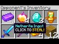 Minecraft UHC but i can steal items from other players..