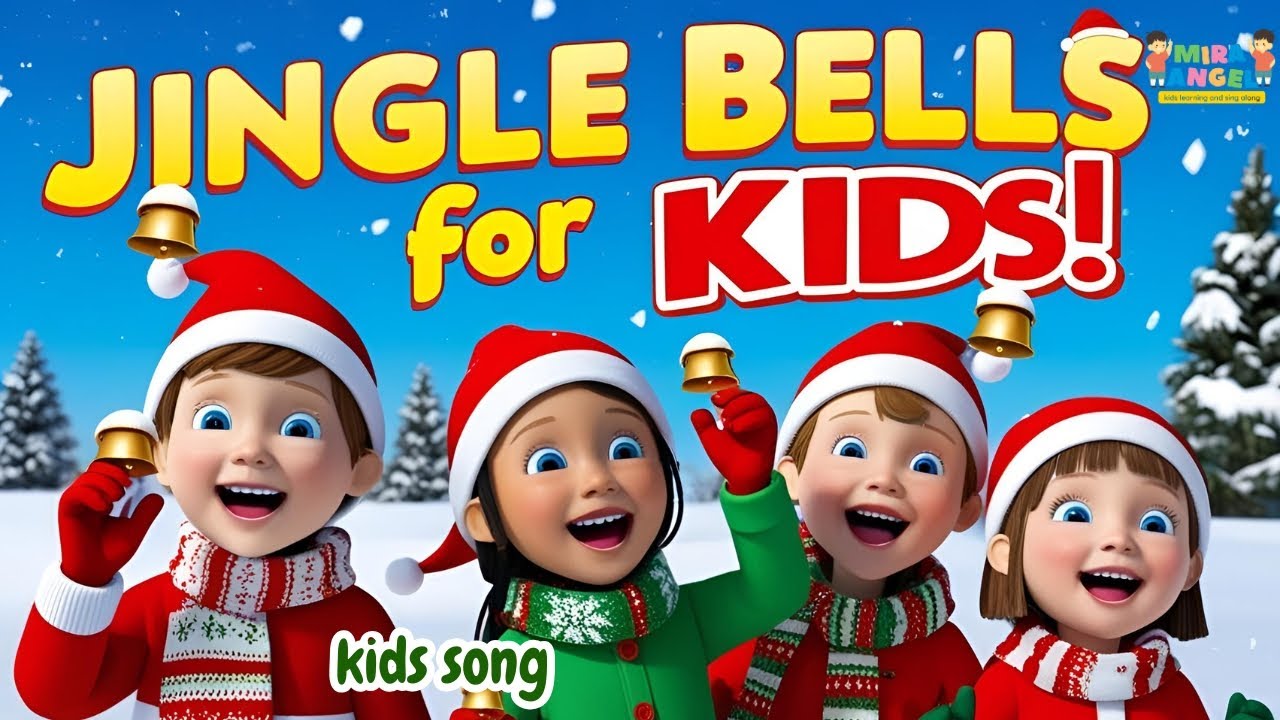 Jingle Bells song for kids | Merry Christmas Song & Dance! - YouTube