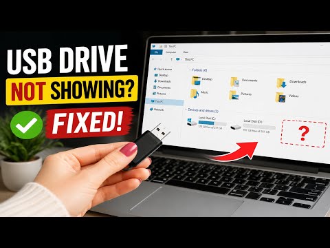 How to Fix USB Drive Not Showing Up in Windows 11/10 (Easy & Fast Solutions)