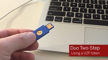 Two-Step Login: Using a U2F token