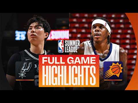 SPURS vs SUNS | LAS VEGAS SUMMER LEAGUE | FULL GAME HIGHLIGHTS | July 18, 2026