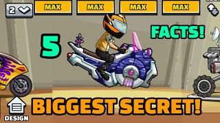 BIGGEST SECRET OF HOVER BIKE 🤔 5 INVISIBLE WHEEL FACTS | Hill Climb Racing 2 screenshot 4