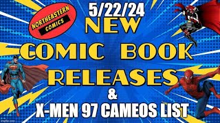 NEW COMIC BOOKS FOR WEEK OF 4/22/24 (my picks)