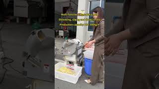 Multi-functional vegetable cutter machine potato cutting machine