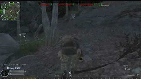 Zombie Walk on Call of Duty 4 - Before the Dawn