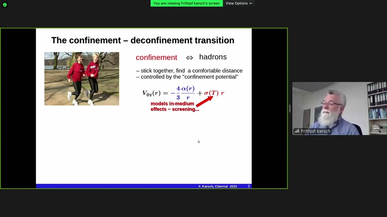 Supercomputing the properties of strong interaction matter by Prof. Dr. Frithjof Karsch