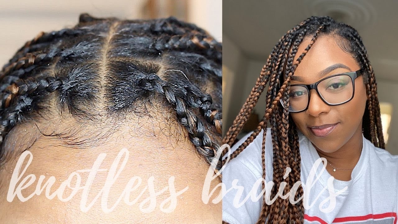 DIY Knotless Box Braids Abby Jahaira YouTube