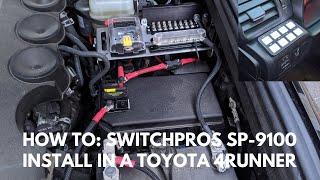 How To: SwitchPros SP9100 Install In 2019 Toyota 4 Runner Part 2